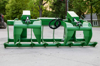 Express Steel 5.5' John Deere Root Grapple | Width 66" | 15-25 GPM | 50 HP | For Tractors & Loaders