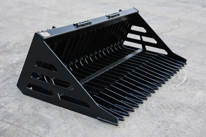 Express Steel | Rock Bucket | SKU ES30010 | Width 66" | Hydraulic Flow 20 To 35 GPM | For Skid Steers