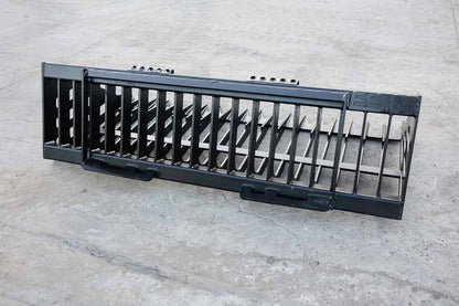 Express Steel | Rock Bucket | SKU ES30010 | Width 66" | Hydraulic Flow 20 To 35 GPM | For Skid Steers