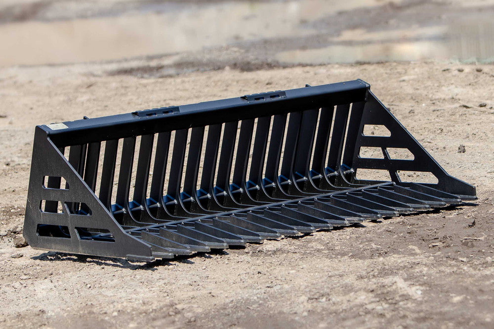 Express Steel | Rock Bucket | SKU ES30010 | Width 66" | Hydraulic Flow 20 To 35 GPM | For Skid Steers