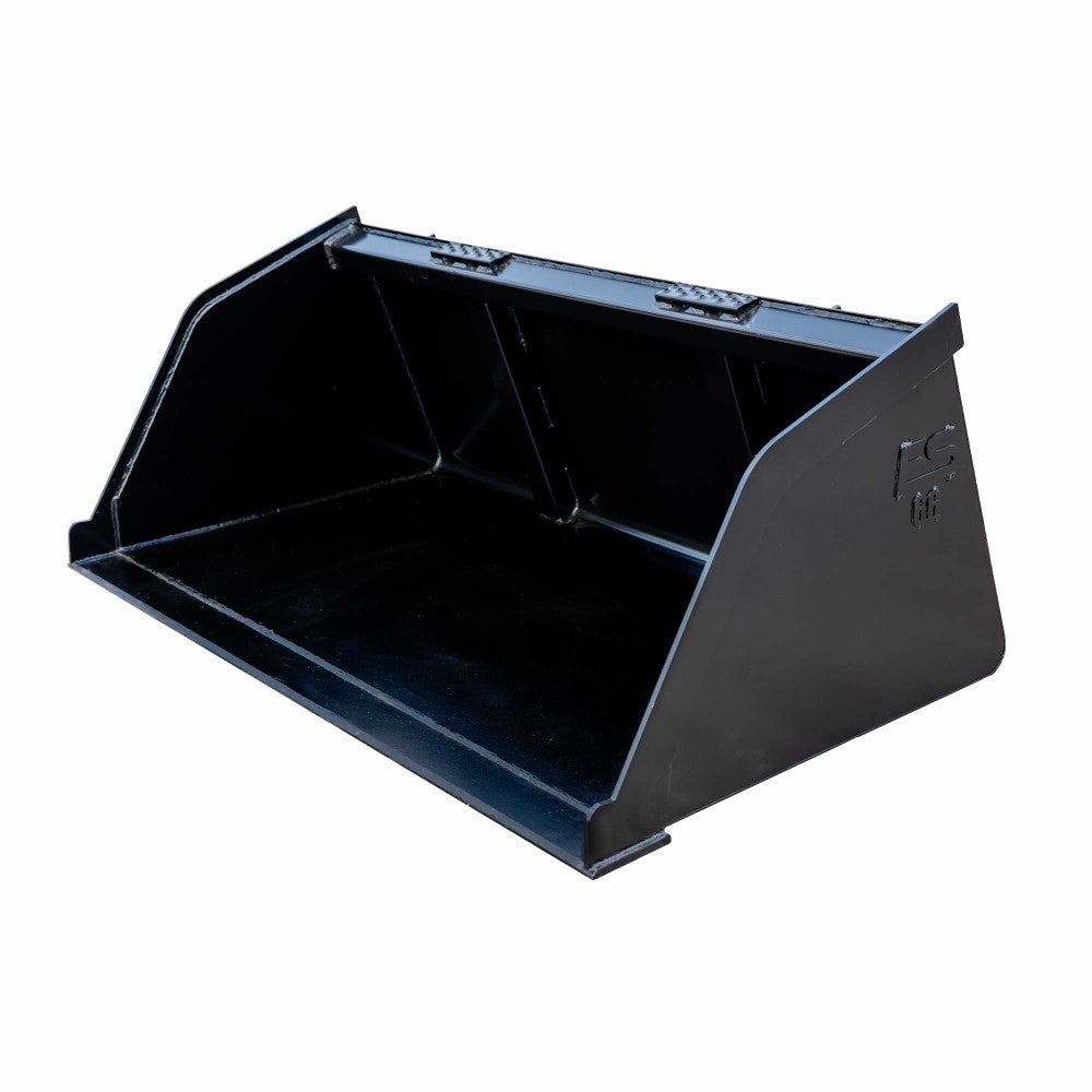 Express Steel | Snow/Mulch Bucket | SKU ES-STSMB-0066 | Width 66" | Hydraulic Flow 0 To 25 GPM | For Skid Steers