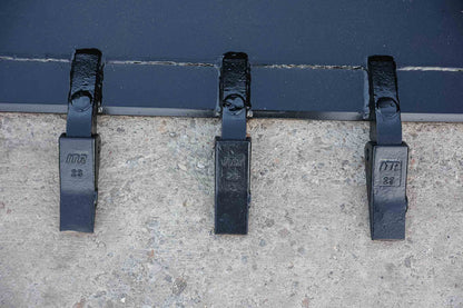 Express Steel | Standard Tooth Bucket | SKU ES-STTB-0066 | Width 66" | Hydraulic Flow 0 To 25 GPM | For Skid Steers