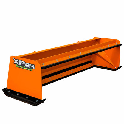 Express Steel | Pullback Snow Pusher | Model 7′ XP24 | SKU ES924PB07 | Width 7′ | Horsepower 30+ HP | Hydraulic Flow 0 To 25 GPM | For Tractor, Skid Steer & Loader
