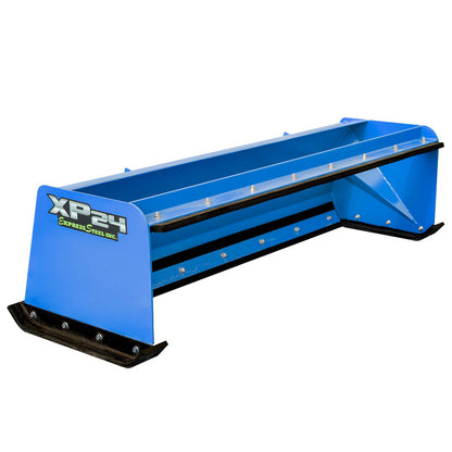 Express Steel | Pullback Snow Pusher | Model 7′ XP24 | SKU ES924PB07 | Width 7′ | Horsepower 30+ HP | Hydraulic Flow 0 To 25 GPM | For Tractor, Skid Steer & Loader