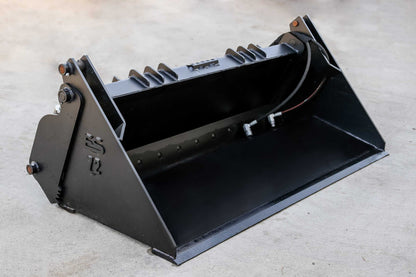 Express Steel | 4-in-1 Bucket | SKU ES30330 | Width 72" | Hydraulic Flow 15 To 25 GPM | For Skid Steers
