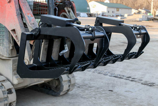 Express Steel HD Brush Grapple | SKU ES20030 | Width 72" | Hydraulic Flow 15–25 GPM| For Skid Steers