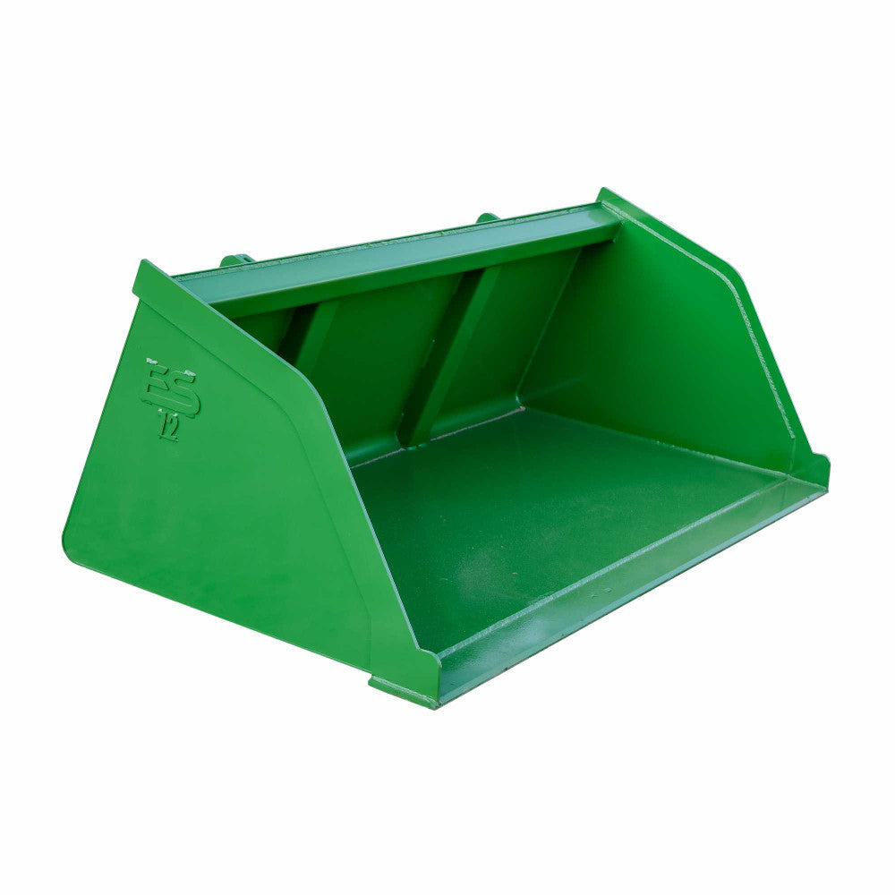 Express Steel | Snow/Mulch Bucket | Model 72" John Deere | SKU ES-STSMB-0072-JDMG | Width 72" | Horsepower Up to 65 HP | For Tractors