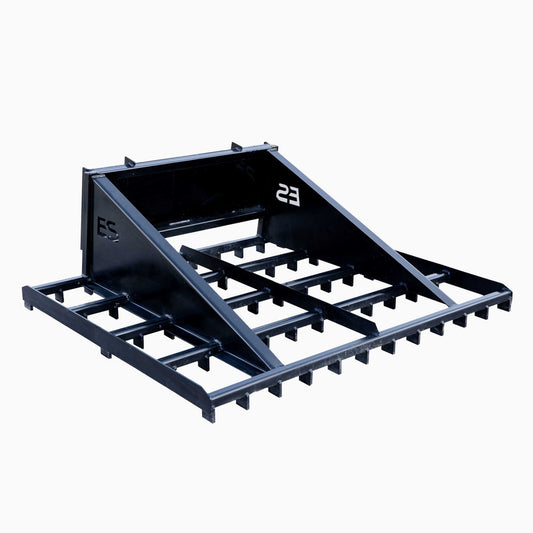 Express Steel Landscaping Rake | SKU ES80072 | Width 72" | Hydraulic Flow 15–25 GPM | For Skid Steers