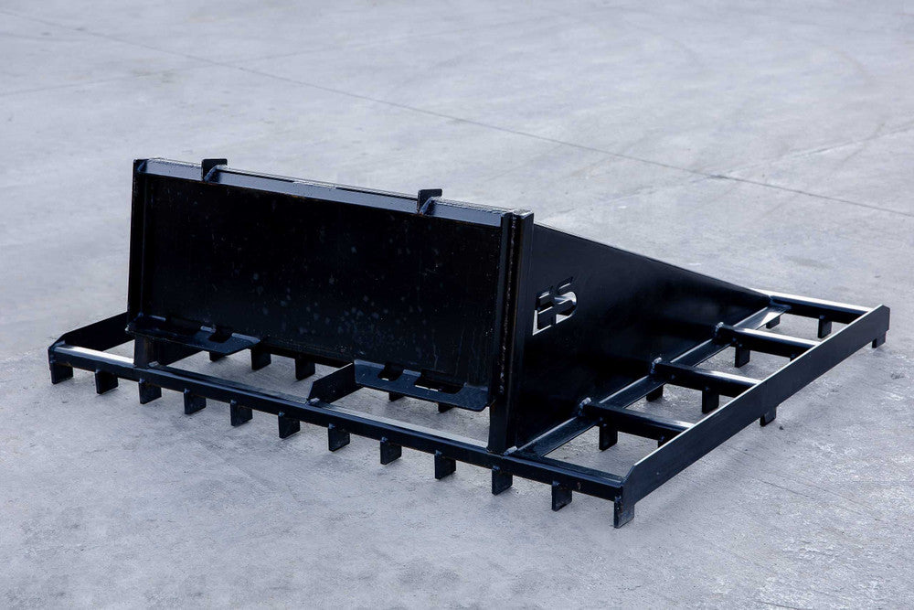 Express Steel | Landscape Rake | Model ES80072 | Dimensions 72" x 60" x 30" | Weight 380 lbs | Heavy-Duty AR400 Teeth | For Skid Steers