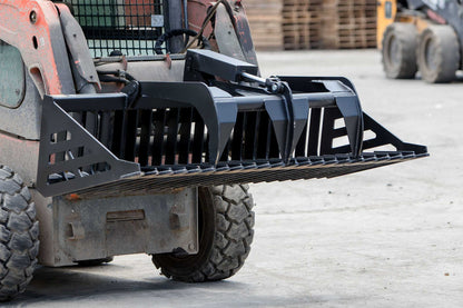 Express Steel | Rock Bucket Grapple | Model ES20230 | 36" Opening Width | Heavy-Duty Land Clearing & Material Handling | Hydraulic Flow 8 to 12 GPM | For Skid Steer