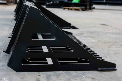 Express Steel | Heavy-Duty Rock Bucket | SKU ES30020 | Width 72" | Hydraulic Flow 18 To 25 GPM | For Skid Steer Loaders