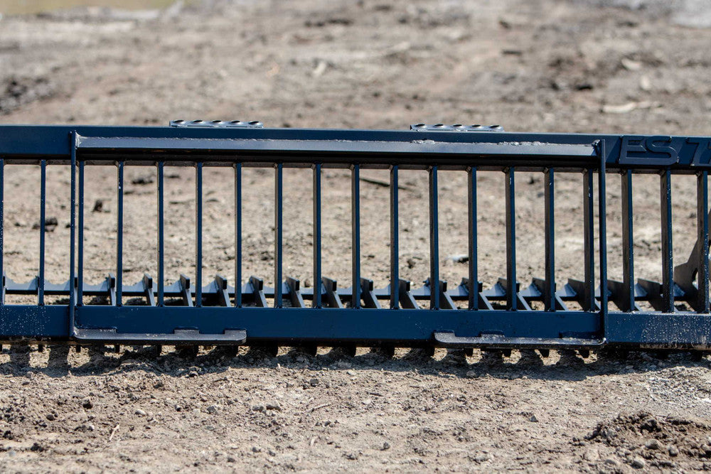 Express Steel | Heavy-Duty Rock Bucket | SKU ES30020 | Width 72" | Hydraulic Flow 18 To 25 GPM | For Skid Steer Loaders
