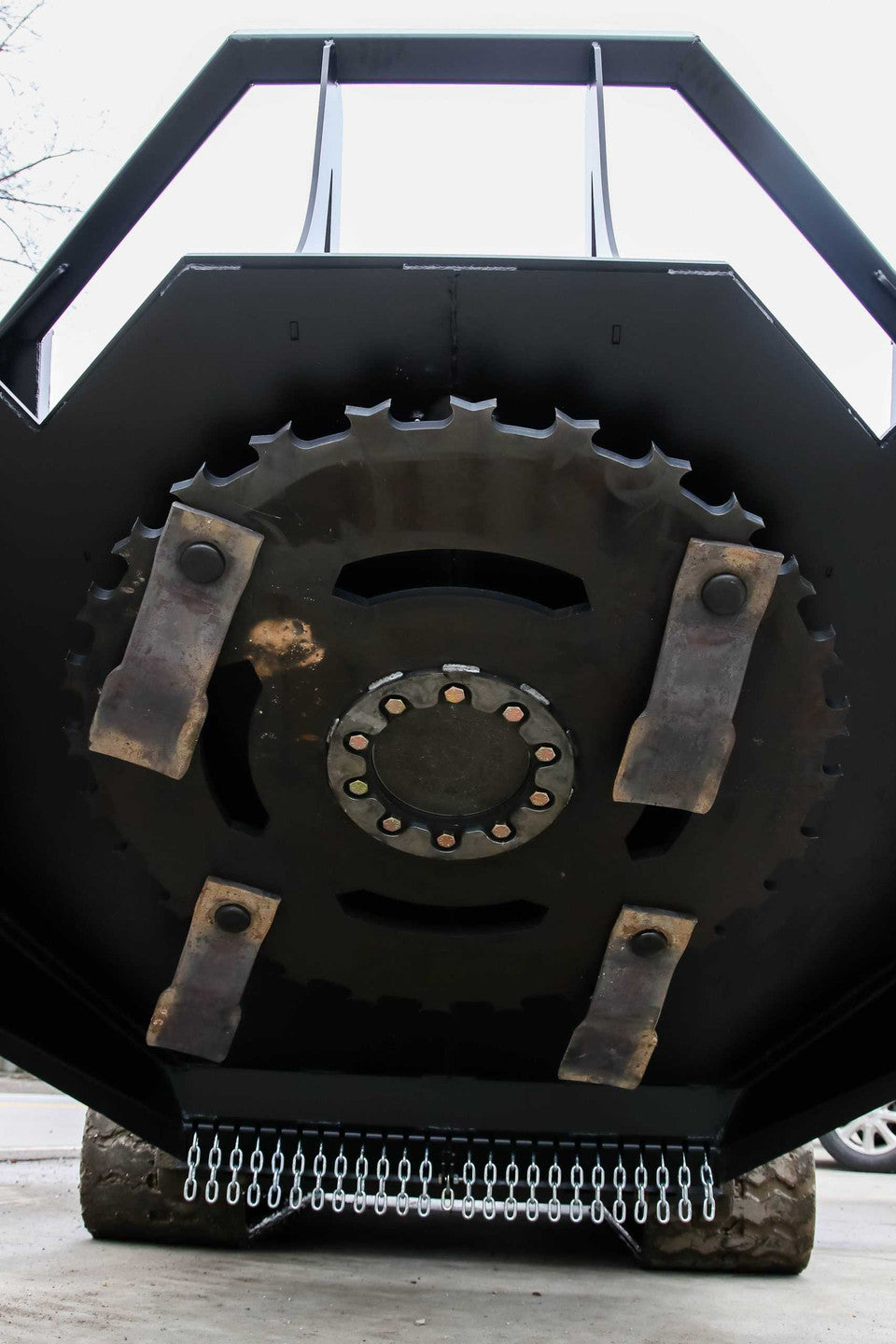 Express Steel Severe Duty Brush Cutter | SKU ES45070 | Width 74.5" | Hydraulic Flow 27+ GPM | For Skid Steers