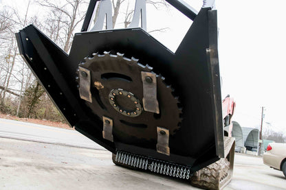 Express Steel Severe Duty Brush Cutter | SKU ES45070 | Width 74.5" | Hydraulic Flow 27+ GPM | For Skid Steers