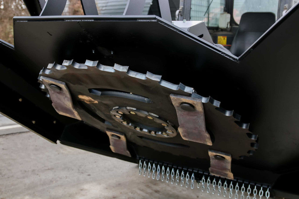 Express Steel Severe Duty Brush Cutter | SKU ES45070 | Width 74.5" | Hydraulic Flow 27+ GPM | For Skid Steers