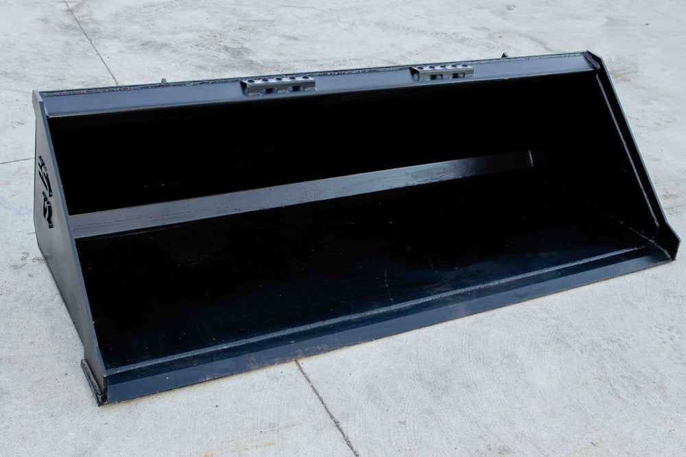 Express Steel Smooth Bucket | SKU ES-STSB-0072 | Width 72" | Hydraulic Flow 15–20 GPM | For Skid Steers