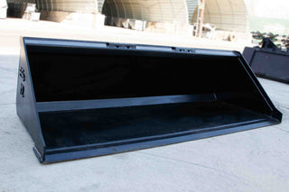 Express Steel 6' Tomahawk Smooth Bucket | Width 72" | 15–20 GPM | For Skid Steers