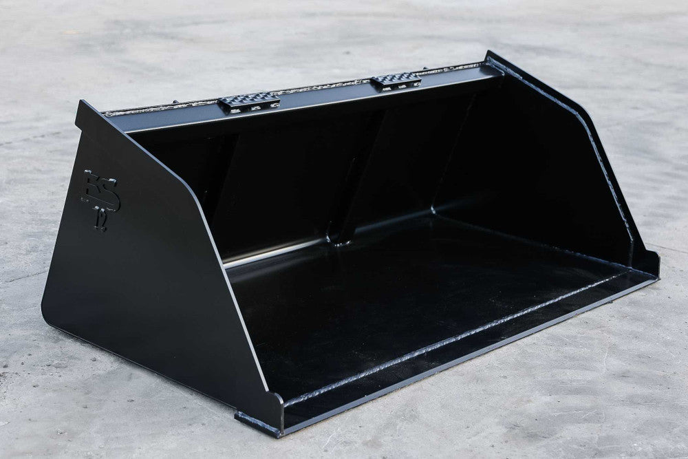 Express Steel | Snow/Mulch Bucket | SKU ES-STSMB-0072 | Width 72" | Hydraulic Flow 15 To 25 GPM | For Skid Steers