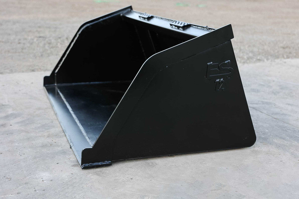Express Steel | Snow/Mulch Bucket | SKU ES-STSMB-0072 | Width 72" | Hydraulic Flow 15 To 25 GPM | For Skid Steers
