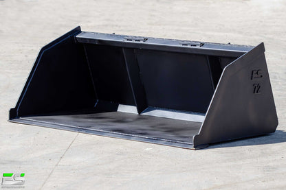 Express Steel | Snow/Mulch Bucket | SKU ES-STSMB-0072 | Width 72" | Hydraulic Flow 15 To 25 GPM | For Skid Steers