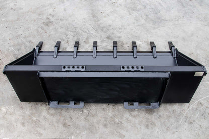 Express Steel | Standard Tooth Bucket | SKU ES-STTB-0072 | Width 72" | Hydraulic Flow Up To 20 GPM | For Skid Steers