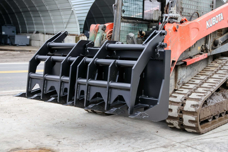 Express Steel Vertical Extreme Grapple | SKU ES20160 | Width 72" | Hydraulic Flow 15–25 GPM | For Skid Steers