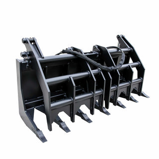 Express Steel 6' Vertical Extreme Grapple | Width 72" | 15–25 GPM | For Skid Steers