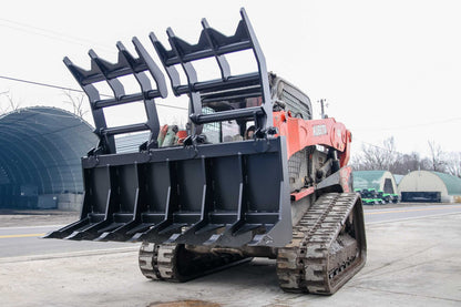 Express Steel Vertical Extreme Grapple | SKU ES20160 | Width 72" | Hydraulic Flow 15–25 GPM | For Skid Steers