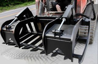 Express Steel 6' XHD Root Grapple | Width 72" | 15-25 GPM | For Skid Steers
