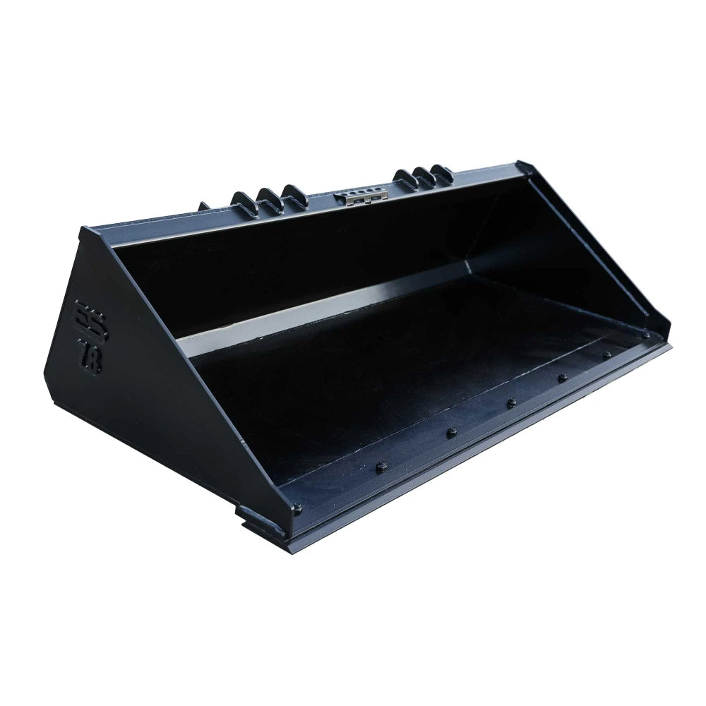 Express Steel 6.5' Heavy Duty Tooth Bucket | Width 78" | 17-24 GPM | For Skid Steers