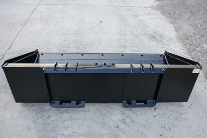 Express Steel | Smooth Bucket | Model 78" Heavy Duty | SKU ES-HDSB-0078 | Weight 825 lbs | Durable Steel Construction | Hydraulic Flow 0 To 25 GPM | For Skid Steers