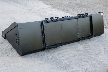 Express Steel | Smooth Bucket | Model 78" Heavy Duty | SKU ES-HDSB-0078 | Weight 825 lbs | Durable Steel Construction | Hydraulic Flow 0 To 25 GPM | For Skid Steers