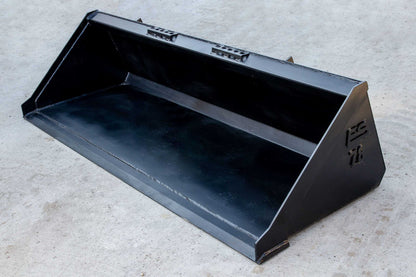 Express Steel | Smooth Bucket | SKU ES-STSB-0078 | Width 78" | Hydraulic Flow 0 To 25 GPM | For Skid Steers