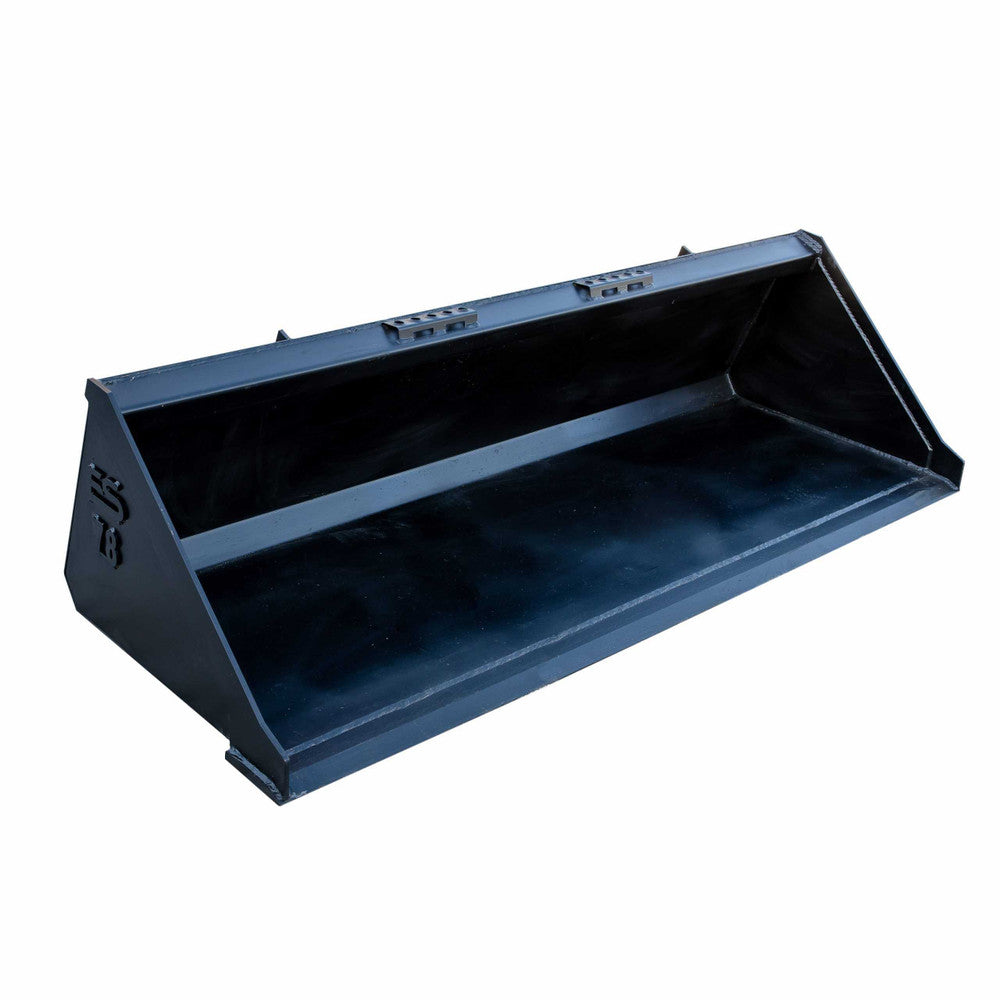 Express Steel | Smooth Bucket | SKU ES-STSB-0078 | Width 78" | Hydraulic Flow 0 To 25 GPM | For Skid Steers