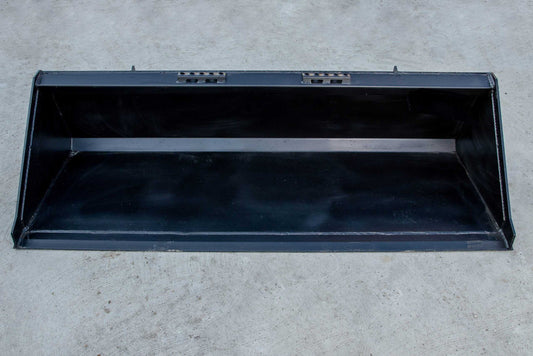 Express Steel | Smooth Bucket | SKU ES-STSB-0078 | Width 78" | Hydraulic Flow 0 To 25 GPM | For Skid Steers