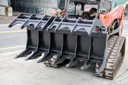 Express Steel | Vertical Extreme Grapple | SKU ES20170 | Width 78" | Hydraulic Flow 15 To 25 GPM | For Skid Steers