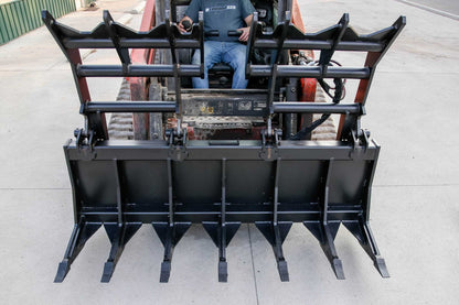 Express Steel | Vertical Extreme Grapple | SKU ES20170 | Width 78" | Hydraulic Flow 15 To 25 GPM | For Skid Steers