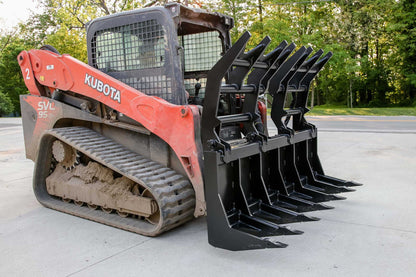 Express Steel | Vertical Extreme Grapple | SKU ES20170 | Width 78" | Hydraulic Flow 15 To 25 GPM | For Skid Steers