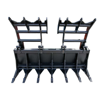 Express Steel | Vertical Extreme Grapple | SKU ES20170 | Width 78" | Hydraulic Flow 15 To 25 GPM | For Skid Steers