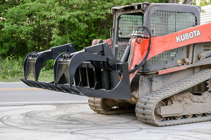 Express Steel | Grapple | Model 78" XHD | SKU ES20140 | Width 78" | Hydraulic Flow 15 To 25 GPM | For Skid Steer