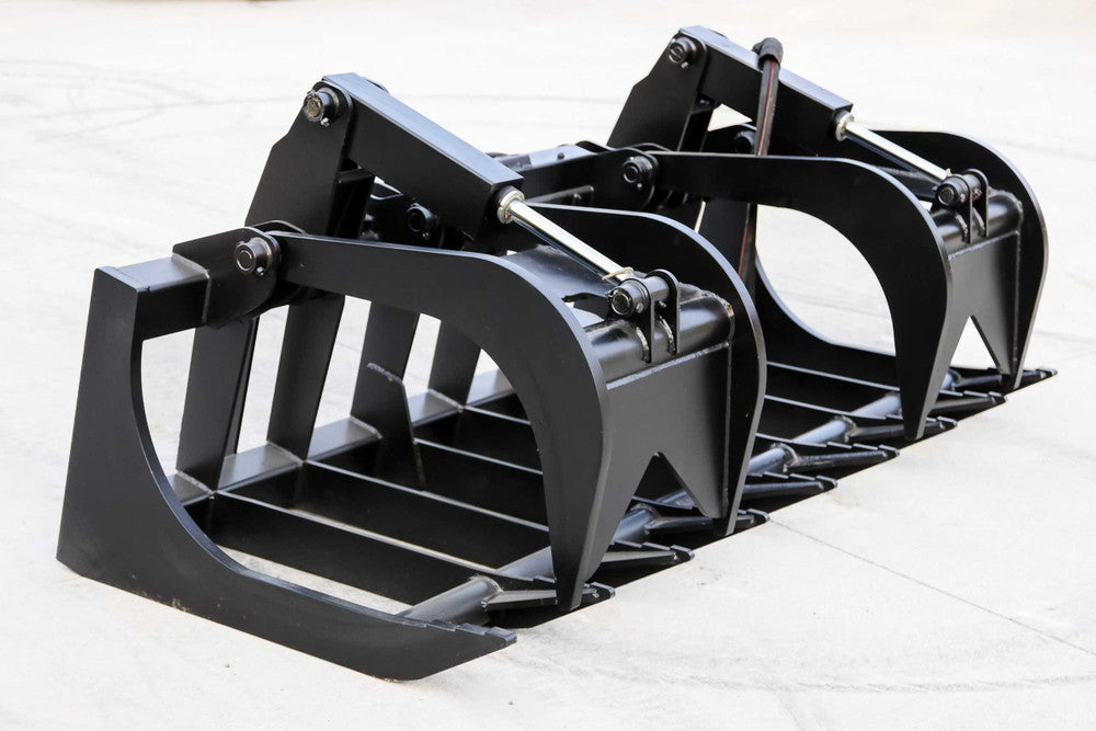 Express Steel | Grapple | Model 78" XHD | SKU ES20140 | Width 78" | Hydraulic Flow 15 To 25 GPM | For Skid Steer