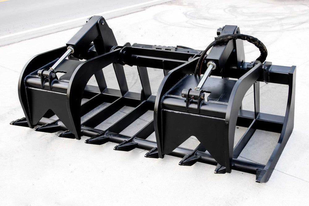 Express Steel | Grapple | Model 78" XHD | SKU ES20140 | Width 78" | Hydraulic Flow 15 To 25 GPM | For Skid Steer