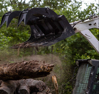 Express Steel 6.5' Extra Heavy Duty (XHD) Grapple | Width 78" | 15-25 GPM | For Skid Steers
