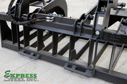 Express Steel | Grapple | Model 78" XHD | SKU ES20140 | Width 78" | Hydraulic Flow 15 To 25 GPM | For Skid Steer