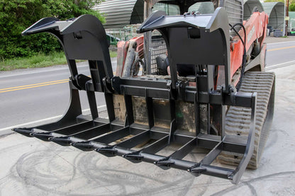 Express Steel | Grapple | Model 78" XHD | SKU ES20140 | Width 78" | Hydraulic Flow 15 To 25 GPM | For Skid Steer