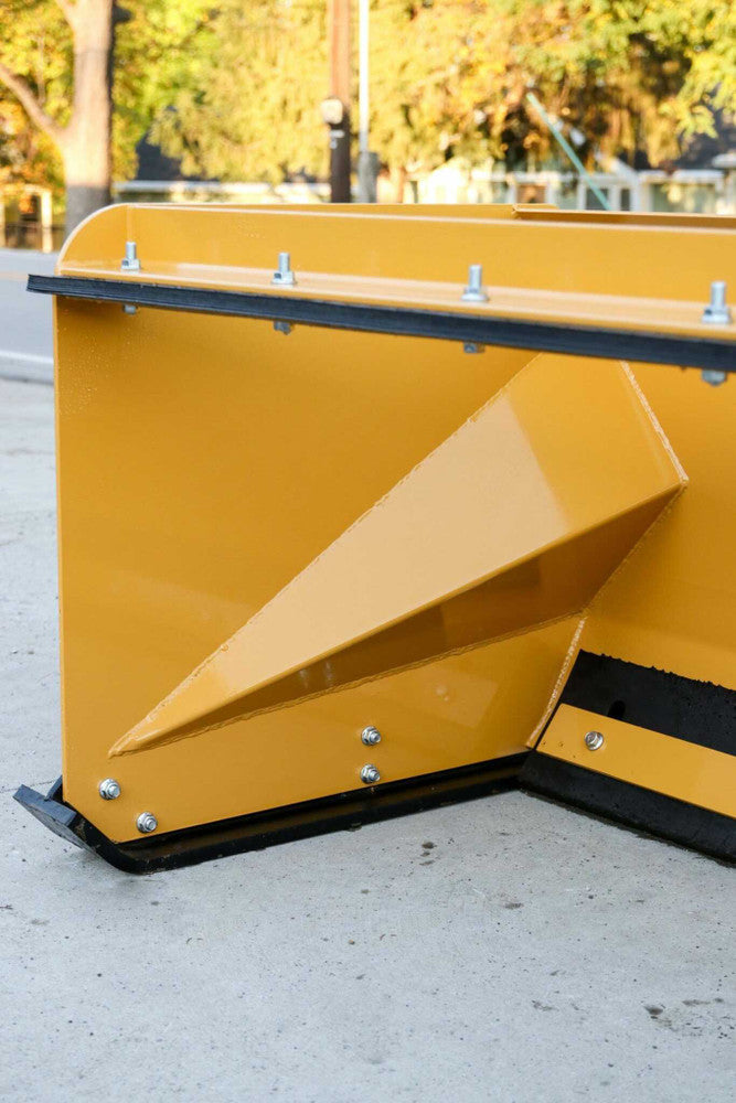 Express Steel | Snow Pusher | Model XD30 Pullback | SKU ES9X30PB08 | Width 8' | Hydraulic Flow 18 To 25 GPM | For Tractor & Skid Steers