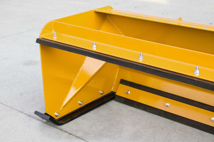 Express Steel | Pullback Snow Pusher | Model 8′ XP24 | SKU ES924PB08 | Width 96" | Hydraulic Flow 0 To 25 GPM | Horsepower 35+ HP | For Skid Steers, Tractors & Loaders