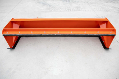 Express Steel | Pullback Snow Pusher | Model 8′ XP24 | SKU ES924PB08 | Width 96" | Hydraulic Flow 0 To 25 GPM | Horsepower 35+ HP | For Skid Steers, Tractors & Loaders