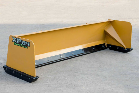Express Steel | Turf Pusher | Model 8′ XP24 | SKU ES924T08 | Width 8′ | Hydraulic Flow 0 To 25 GPM | Horsepower 40+ HP | For Tractors & Skid Steers