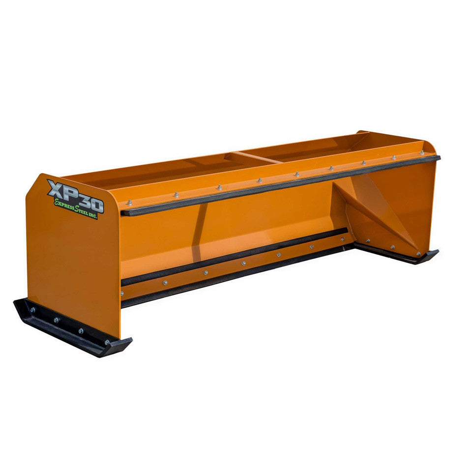 Express Steel | Snow Pusher | Model 8′ XP30 Pullback | SKU ES930PB08 | Width 101" | Hydraulic Flow 15 To 25 GPM | Horsepower 40+ HP | For Skid Steers & Tractors